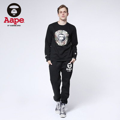 AAPE迷彩加絨衛(wèi)衣 秋冬潮流風(fēng)向標(biāo)，解鎖情侶穿搭新范式